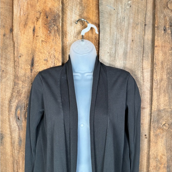 Vince 100% Cotton Draped Open Front Cardigan- Size Medium - Picture 2 of 7